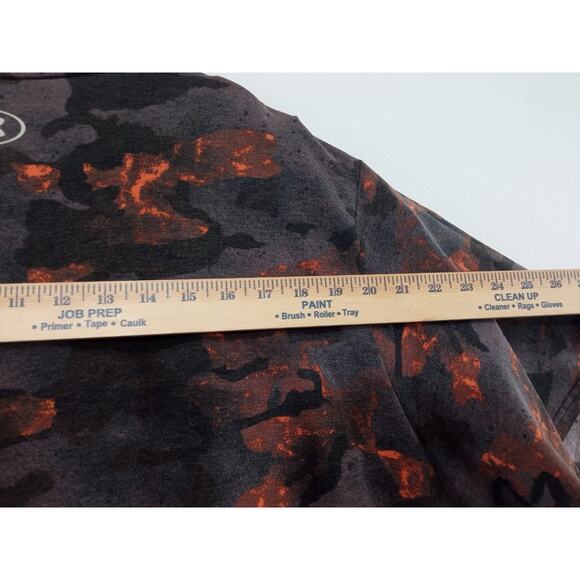 Under Armour Men’s T-Shirt Project Rock Veterans Day Orange Camo Size 4XL - Picture 4 of 13